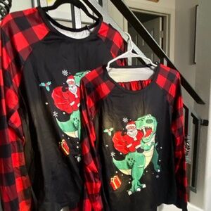 M Christmas Pajama Set